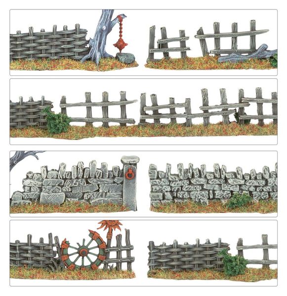 Игровой набор GW - Warhammer. The Old World: Walls and Fences 99122799004 фото