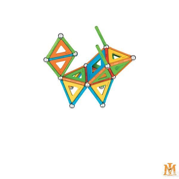 Магнитный конструктор Геомаг 78 деталей / Geomag Supercolor Panels 379 фото