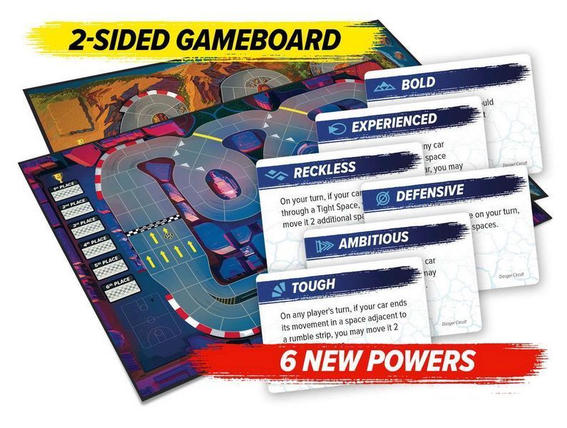 Настольная игра IELLO - Downforce: Danger Circuit (дополнение) (Англ) 51555 фото