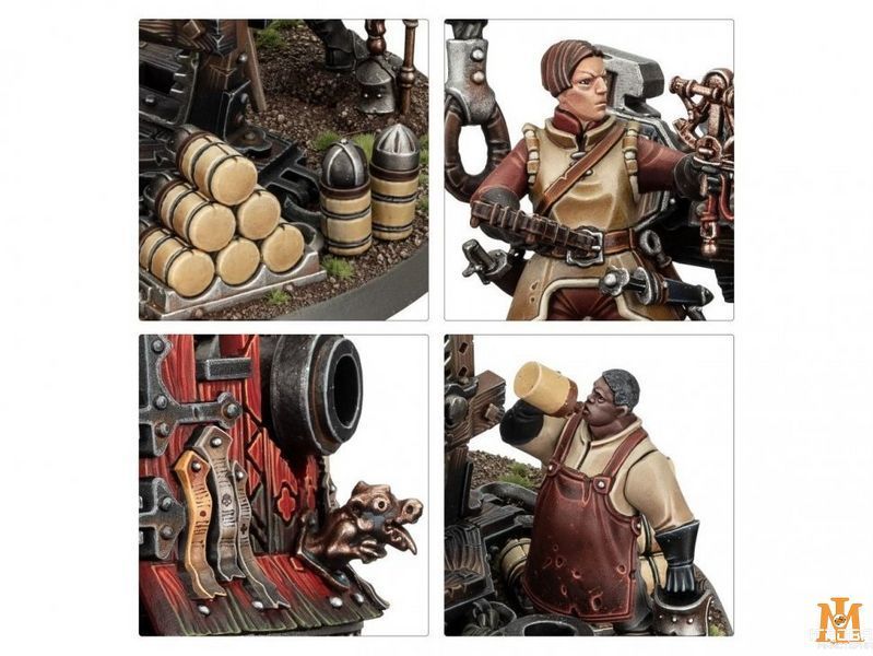 Ігровий набір GW - Age of Sigmar: Cities of Sigmar - Ironweld Great Cannon 99120202045 фото