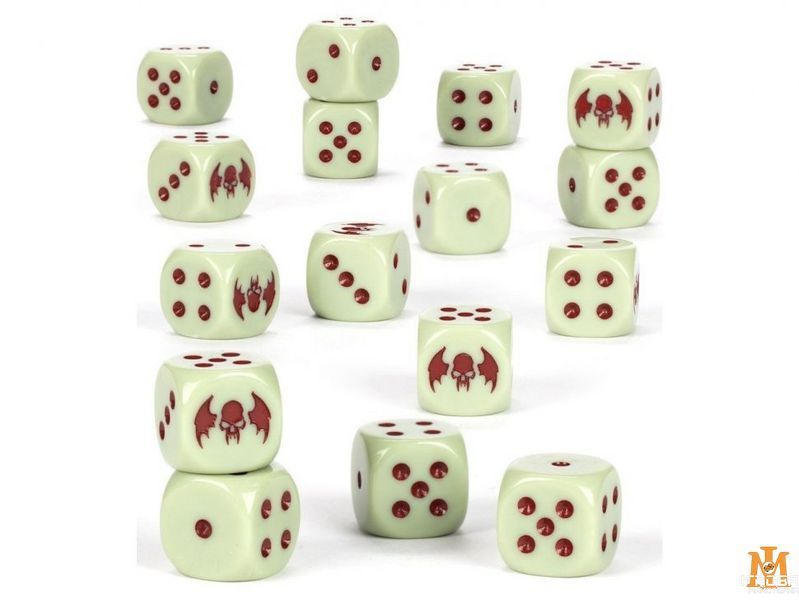 Гральні куби GW - Age of Sigmar: Flesh-eater Courts Dice 99220207014 фото