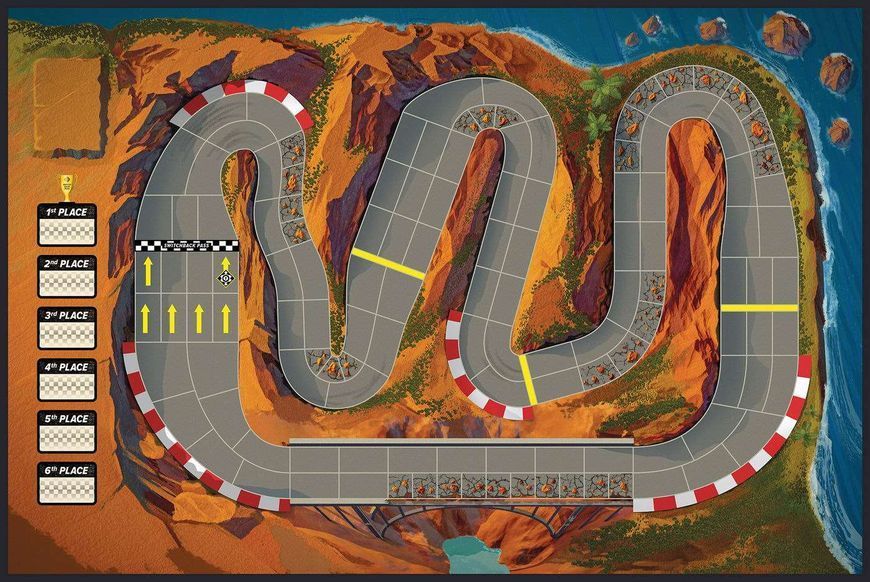 Настольная игра IELLO - Downforce: Danger Circuit (дополнение) (Англ) 51555 фото