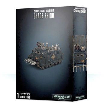Ігровий набір GW - Warhammer 40000: Chaos Space Marines - Chaos Rhino 99120102092 фото