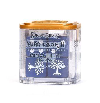 Игральные кубы GW - Lord of The Rings. Middle-earth: Minas Tirith Dice Set 99221499026 фото