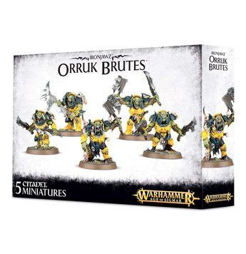 Игровой набор GW - Age of Sigmar: Ironjawz - Orruk Brutes 99120209030 фото