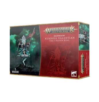 Ігровий набір GW - Age of Sigmar: Nighthaunt - Kurdoss Valentian The Craven King 99120207121 фото