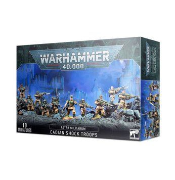 Ігровий набір GW - Warhammer 40000: Astra Militarum - Cadian Shock Troops 99120105089 фото