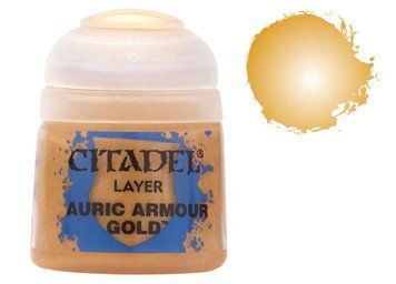 Фарба Citadel - Layer: Auric Armour Gold (12ml) (6-pack) 9918995126706 фото