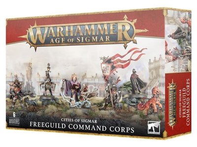 [Передзамовлення] Набір мініатюр Warhammer Age of Sigmar Freeguild Command Corps 99120202048 фото