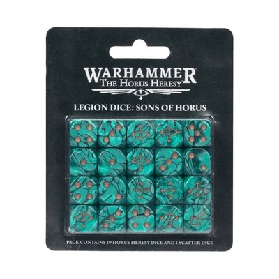 Гральні куби Warhammer Horus Heresy Legion Dice – Sons of Horus 99223099034 фото