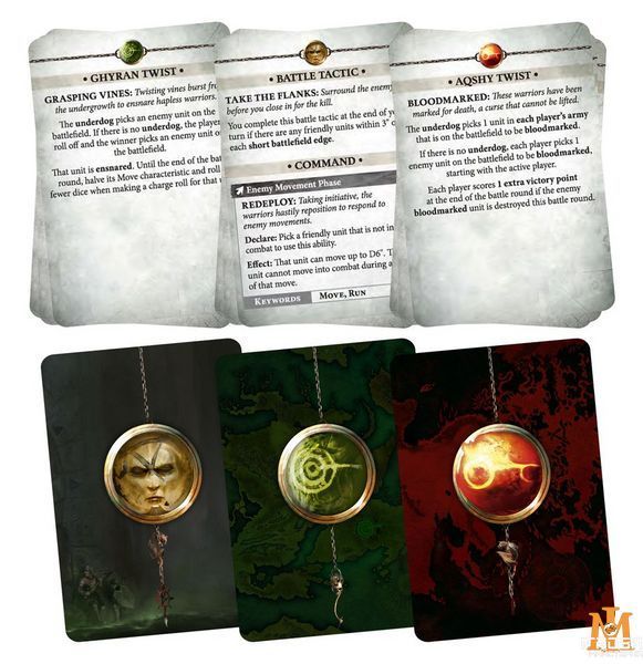 Игровой набор GW - Age of Sigmar. Spearhead: Fire and Jade Gaming Pack (English) 60120299007 фото