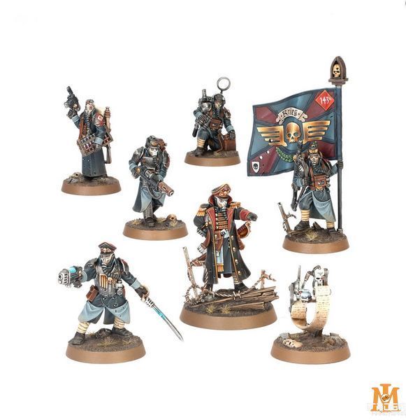 Игровой набор GW - Warhammer 40000: Astra Militarum - Krieg Command Squad 99120105127 фото