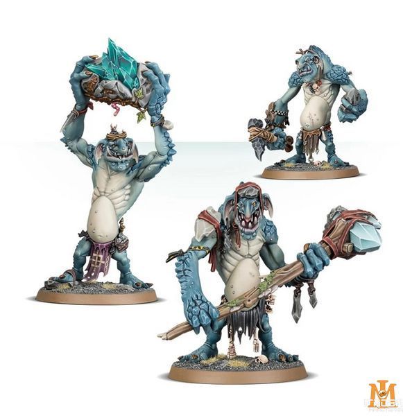 Игровой набор GW - Age of Sigmar: Gloomspite Gitz - Rockgut Troggoths 99120209097 фото