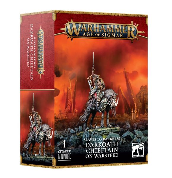 Игровой набор GW - Age of Sigmar: Slaves to Darkness - Darkoath Chieftain on Warsteed 99120201181 фото