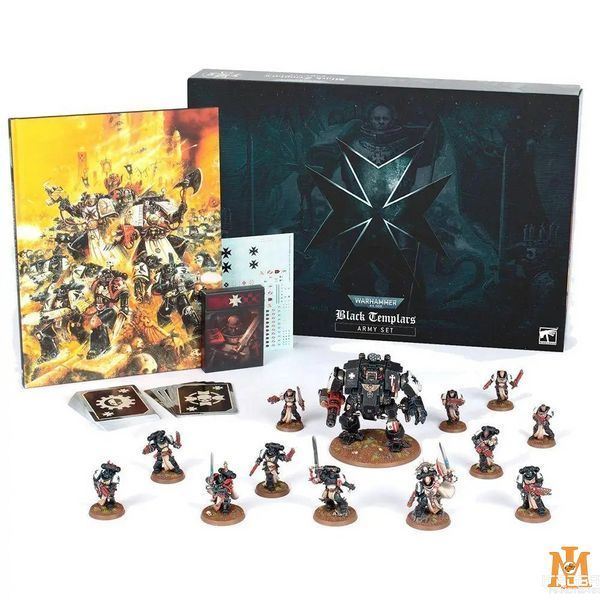Игровой набор GW - Warhammer 40000: Black Templars - Army Set 60010101003 фото