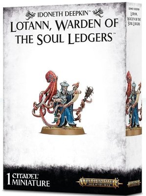 Мініатюра Warhammer Age of Sigmar Idoneth Deepkin: Lotann Warden of the Soul Ledgers 99120219006 фото