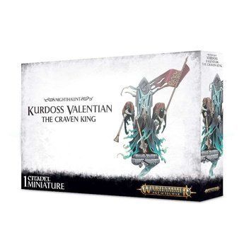 Игровой набор GW - Age of Sigmar: Nighthaunt - Kurdoss Valentian The Craven King 99120207061 фото