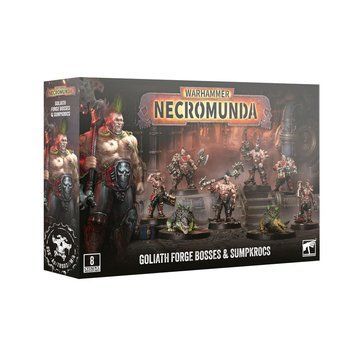 Necromunda: Goliath Forge Bosses and Sumpkrocs - Игровой набор миниатюр Warhammer 99120599088 фото