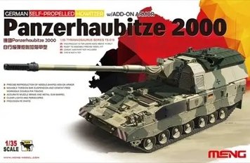 Сборная модель Meng - 1/35 Немецкая самоходная гаубица Panzerhaubitze 2000 TS-019 фото