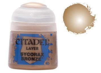 Фарба Citadel - Layer: Sycorax Bronze (12ml) (6-pack) 9918995126806 фото