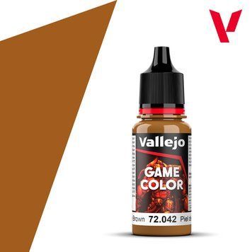 Акриловая краска Game Color Vallejo - Паразит коричневый (Parasite Brown), 18 мл