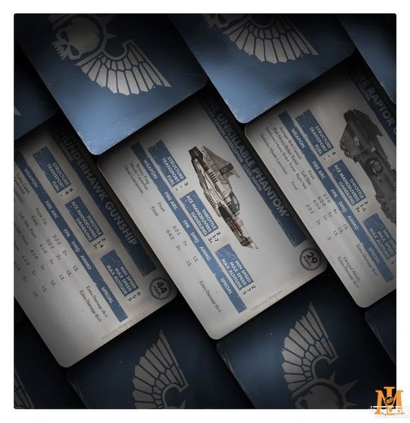Ігровий набір GW - Aeronautica Imperialis: Aircraft and Aces: Adeptus Astartes Cards 60051801001 фото