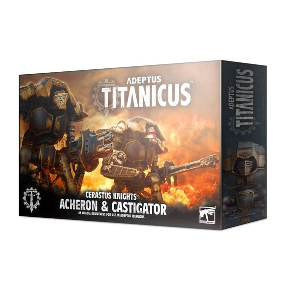 Ігровый набор GW - ADEPTUS TITANICUS: CERASTUS KNIGHTS ACHERON AND CASTIGATOR 99120399017 фото
