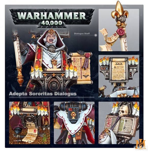 Ігровий набір GW - Warhammer 40000: Adepta Sororitas - Dialogus 99120108051 фото