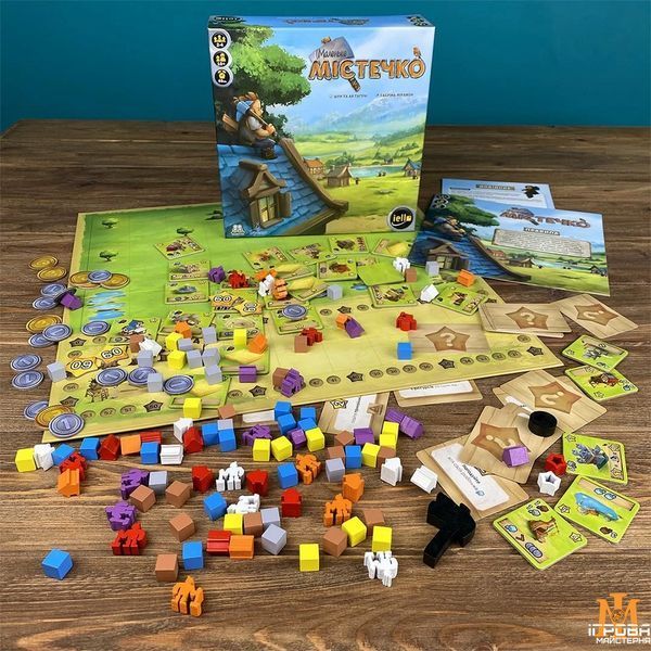 Настольная игра IELLO - Little Town (Англ) 51611 фото