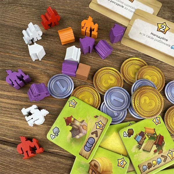 Настільна гра IELLO - Little Town (англ) 51611 фото