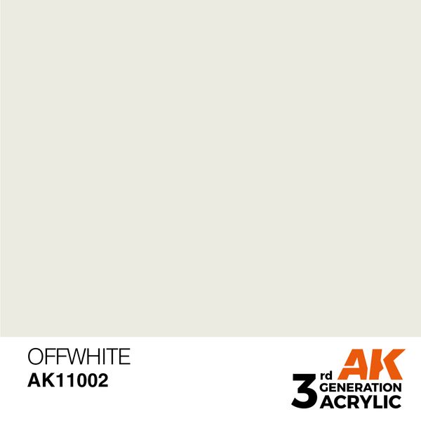 Фарба AK - Standard: Offwhite AK11002 фото