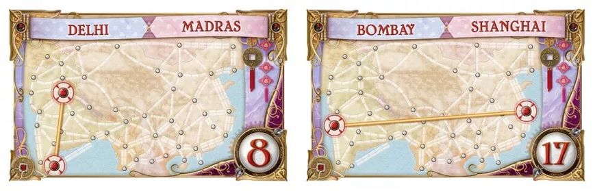 Настольная игра Days Of Wonder - Ticket to Ride Map Collection: Volume 1 – Team Asia (дополнение) (Англ) DOW720113 фото