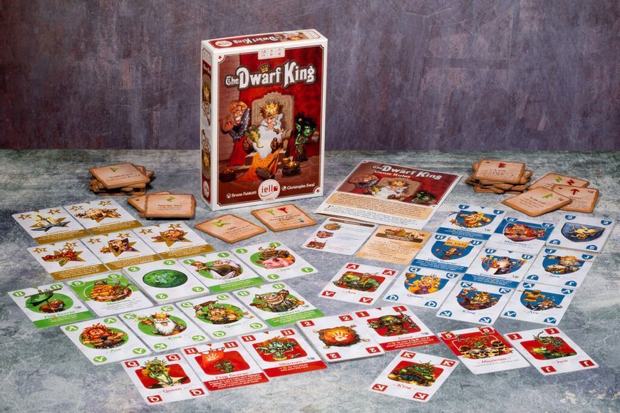Настольная игра IELLO - The Dwarf King (Англ) 51901 фото