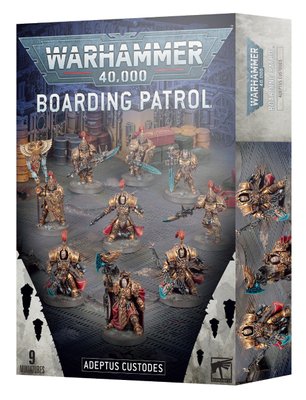 Набір мініатюр Warhammer 40000 Boarding Patrol: Adeptus Custodes 99120108096 фото