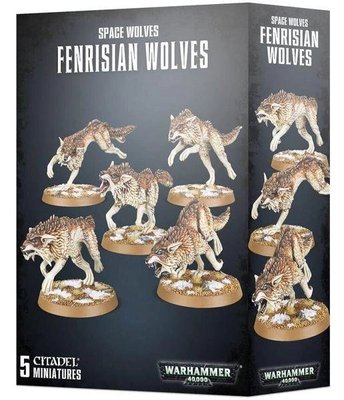 Набір мініатюр Warhammer 40000 Fenrisian Wolves(old) 99120101252 фото