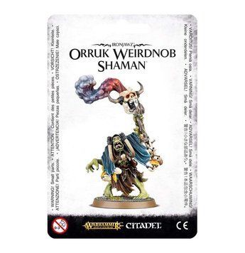 Игровой набор GW - Age of Sigmar: Ironjawz - Orruk Weirdnob Shaman 99070209005 фото