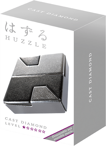 Головоломка Hanayama - 1* Huzzle Cast - Diamond (Диамант) 515002 фото