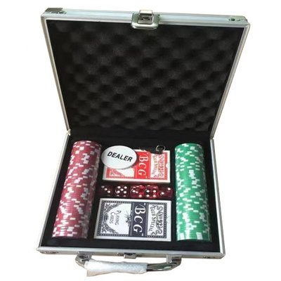 Набір Tactic для гри в покер в алюмінієвому кейсі (англ) 03090 фото