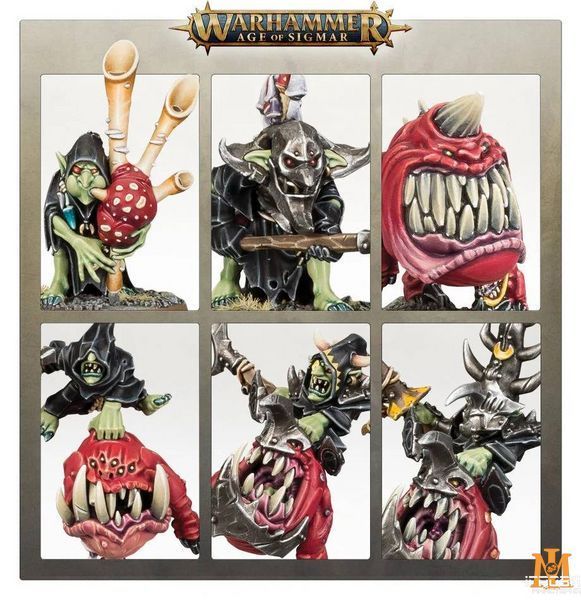 Игровой набор GW - Age of Sigmar: Gloomspite Gitz - Stampeding Squigalanche 99120209119 фото