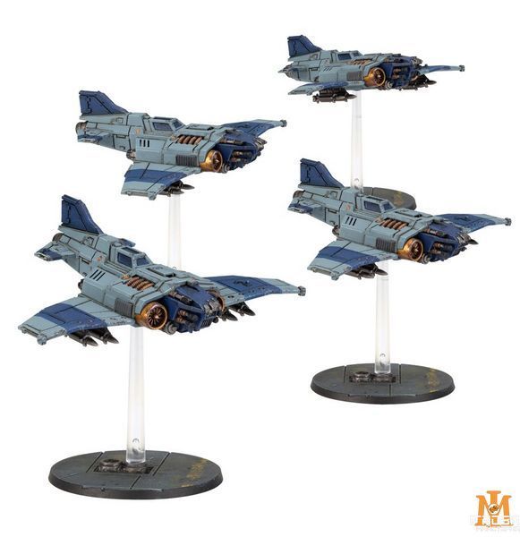 Ігровий набір GW - Warhammer. The Horus Heresy. Legions Imperialis: Solar Auxilia - Thinderbolt Fighter Squadron 99122608002 фото