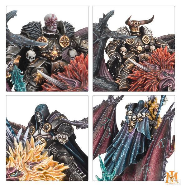 Игровой набор мініатюр - Warhammer The Old World: Warriors of Chaos: Lord on Manticore 99122701001 фото
