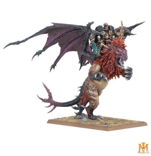 Игровой набор мініатюр - Warhammer The Old World: Warriors of Chaos: Lord on Manticore 99122701001 фото