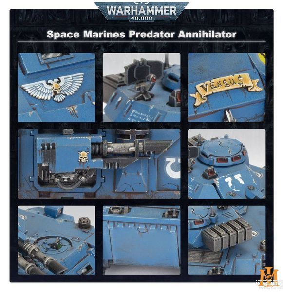 Ігровий набір GW - Warhammer 40000: Space Marines - Predator 99120101320 фото