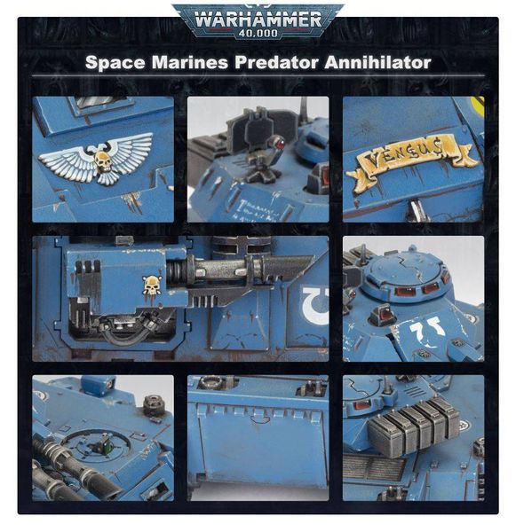 Игровой набор GW - WARHAMMER 40000: SPACE MARINES - PREDATOR 99120101320 фото