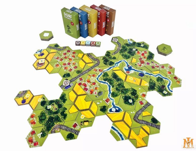 Настольная игра Pegasus Spiele - Dorfromantik - The Board Game (Англ) 51240E фото
