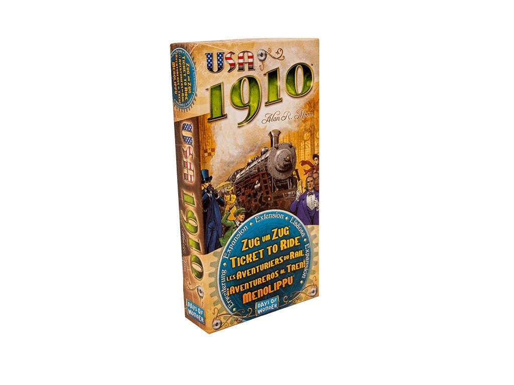 Настольная игра Days Of Wonder - Ticket to Ride: USA 1910 (дополнение)  (Англ) 💡 купить по цене 680 грн в Киеве