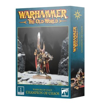 Игровой набор GW - Warhammer. The Old World: Warriors of Chaos - Champion of Chaos 99122701002 фото