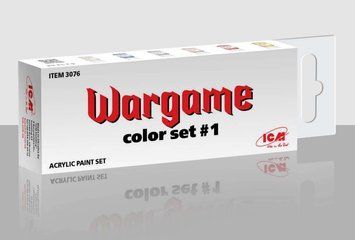 Набір фарб ICM - Wargame Color Set #1