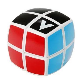 Головоломка V-CUBE - Кубик 2х2 белый круглый (Укр) V2b-WH фото
