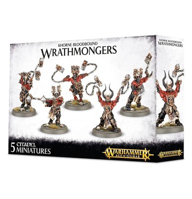 Набір мініатюр Warhammer Age of Sigmar Wrathmongers 99120201042 фото